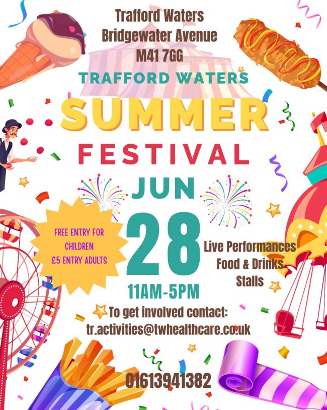 Trafford Waters Summer Music Festival | 28th June 2025